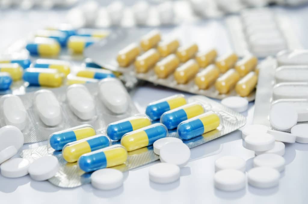 Gélules et comprimés sous blister, illustration du logiciel de pharmacie hospitalière